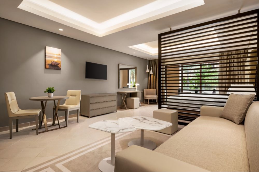 Deluxe Studio Garden or Partial Sea View with Private Beach Access